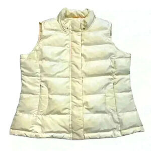 Talbots Goose Down Puffer Vest Size S